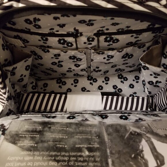 JuJuBe Black Magic BFF Backpack Convertible Crossbody Bag NEW B&W B.F.F. Onyx - Picture 14 of 14